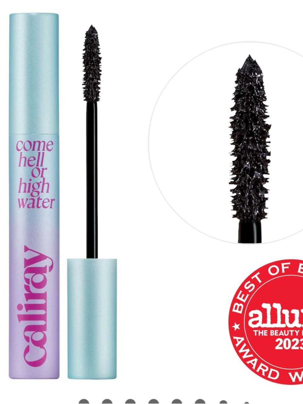 Caliray Come Hell or High Water volumizing, lengthening, tubing Mascara